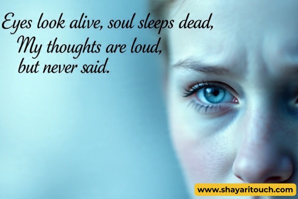 2 Lines Alone Sad Shayari