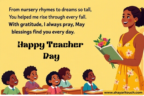 4 lines Teacher day shayari