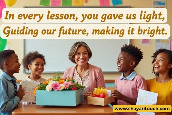 Happy Teacher's Day Shayari 2 lines