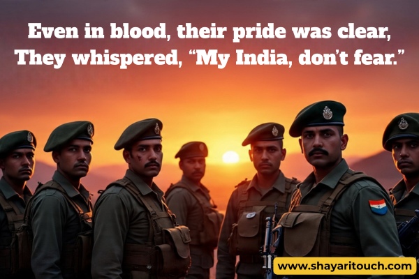 Heart Touching Shayari for Kargil Heroes