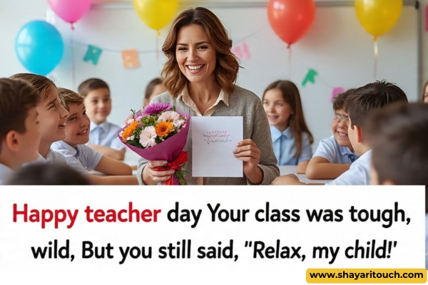 Teacher day shayari funny