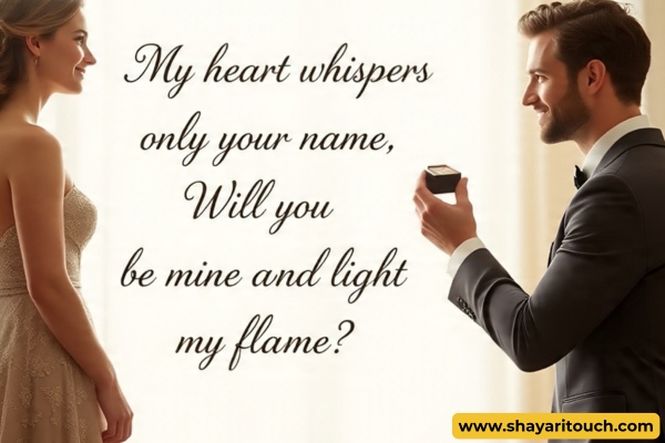 2 Line Propose Shayari