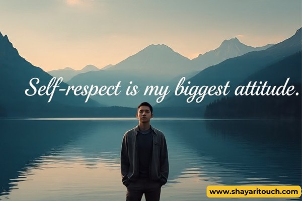 Attitude 1 line shayari