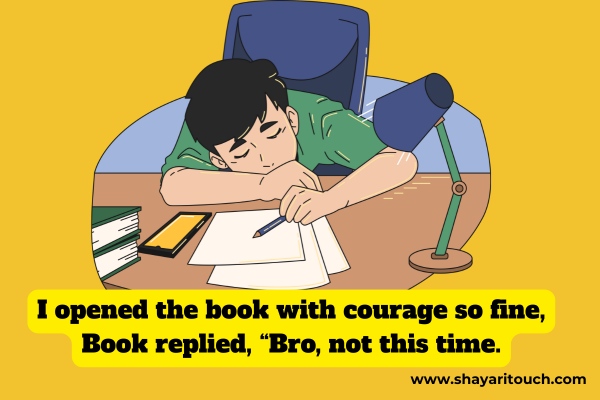 Exam funny shayari