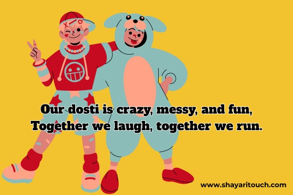 Girl Dosti Funny Shayari