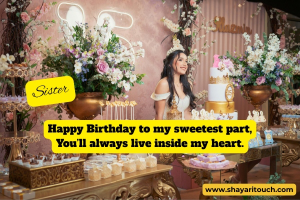 Happy Birthday Sister Shayari