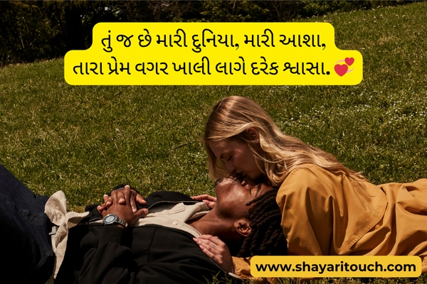 2 lines Life partner shayari Gujarati