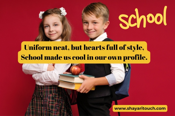 2 line attitude School shayari