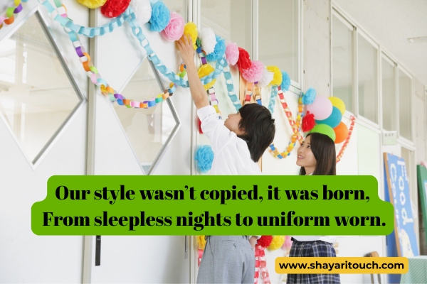 School attitude shayari